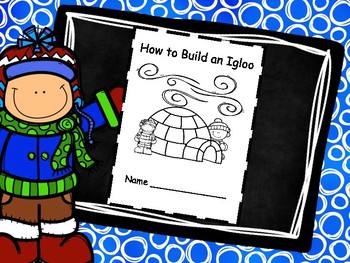 Preview of Writing Activity - How to Build an Igloo