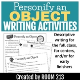 Personification & Descriptive Writing Activity with Mentor