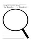 Writing Activity for Substitute Teachers