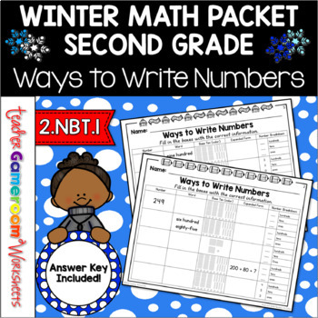 Preview of Place Value: Ways to Write Numbers - 2.NBT.3