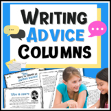 Writing Advice Columns - Persuasive/Opinion Writing - Prin