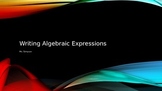 Writing Algebraic Expressions