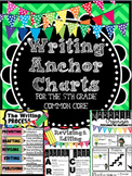 Writing Anchor Charts : Fifth Grade Common Core