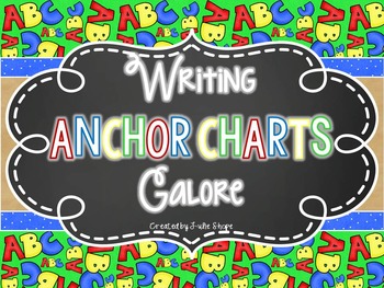 Preview of Writing Anchor Charts Galore {Over 30 Writing Anchor Charts}