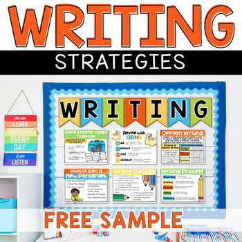 Writing Anchor Charts Posters Interactive Notebooks Bulletin Board