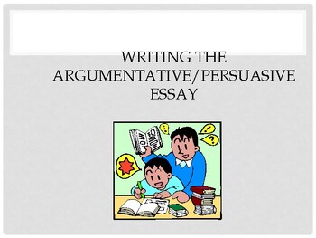 Preview of Writing Argumentative , Persuasive Essay / A Guide for Students  ( Sample Essay)