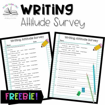 Preview of Writing Attitude Survey