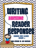 Writing Awesome Reader Responses! (Reader Response Activit