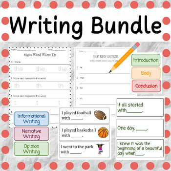 Preview of Writing BUNDLE!