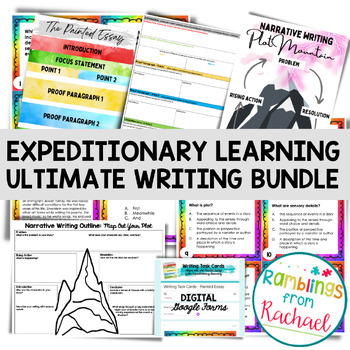 Preview of EL Writing BUNDLE: Narrative | Painted Essay | Informative | Opinion | Test Prep