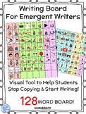 Writing Board for Emergent Writers- Visual Support for Aut