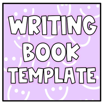 creative writing book template