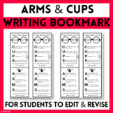 Writing Bookmarks: ARMS & CUPS Editing and Revising Checklist 