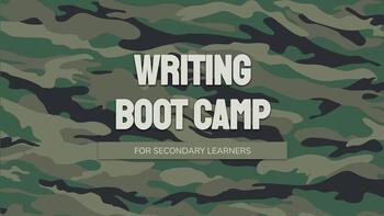 Preview of Writing Boot Camp Bundle