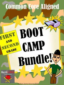 Preview of Writing Boot Camp Bundle {First and Second Grade Common Core}