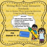 Writing Boot Camp Interactive Notebook: Writing Complete S