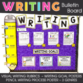 Writing Bulletin Board | Writing Process | Visual Writing Rubric | Writing Goals