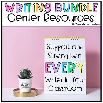 Preview of Writing Bundle: Center Resources
