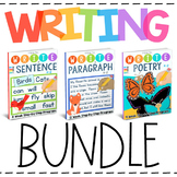 Writing Bundle: How to Write a Sentence, Paragraph, & Poet