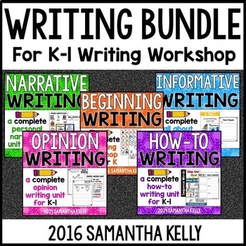 Preview of Writer's Workshop Bundle