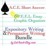 Writing Bundle Kit Expository Persuasive PEEL ACE Graphic 