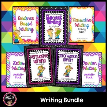 Preview of Writing Bundle