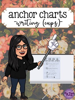 Preview of Writing (C.U.P.S.) Anchor Chart