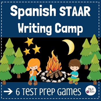 Preview of Writing Camp Spanish / Campamento de Escritura