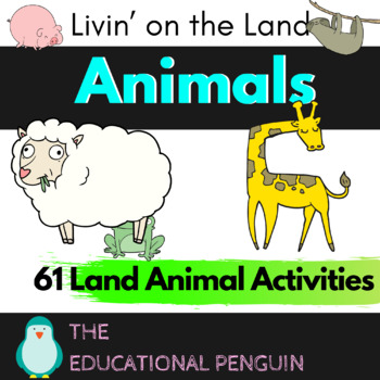 Preview of Writing Center | Animal Themed Activity Pack | ELA/ESL/EFL/ELL