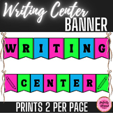 Writing Center Banner | Bulletin Board | Back to School | 