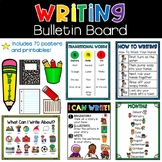 Writing Center Bulletin Board Posters and Printables Work 