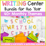 Writing Center Bundle - Writing Prompts, Activities, Poste