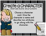 Writing Center (Create a Character)