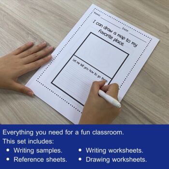 Writing Center - Kindergarten writing center - I can write by The ...