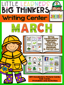 Preview of Writing Center March (16 Writing Activities and 178 Picture Cards)