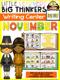 writing center November (16 Writing Activities and 300 Pic