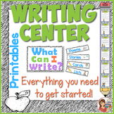 Writing Center Printables Kit