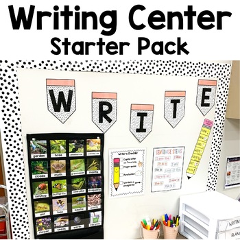 Preview of Writing Center Starter Pack | Primary