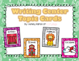 Writing Center Topic Cards