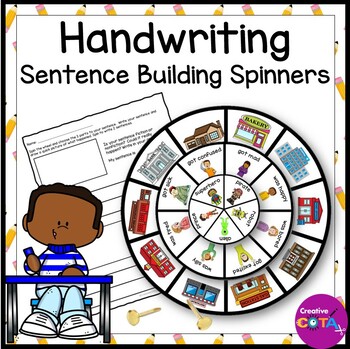 Preview of Occupational Therapy Activities Handwriting & Sentence Starters Prompts Game