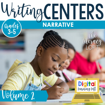 Preview of Writing Centers (Volume 2 Narrative) I Print + Digital