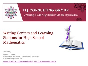 Preview of Writing Centers and Learning Stations for HS Mathematics