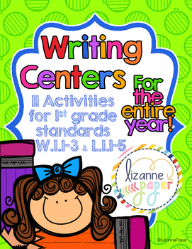 Preview of Writing Centers for the Entire Year