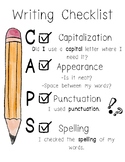 Writing Checklist: CAPS!