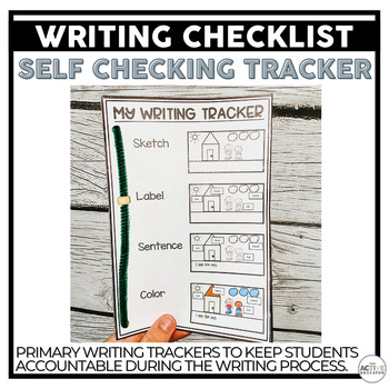 Preview of Writing Checklist | Kindergarten First Grade Writing