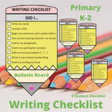 Writing Checklist - Primary