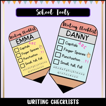 Preview of Writing Checklists