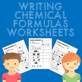 Writing Chemical Formulas Worksheets MS-PS1-1