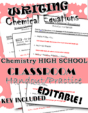 Writing Chemical Word Equations Practice Handout