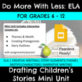 Writing Children's Stories Mini-Unit | Narrative Creative 